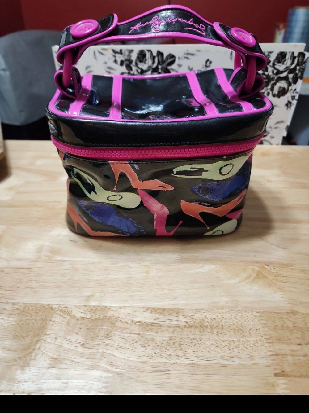 Andy Warhol Cosmetic Bag with Shoe Print
